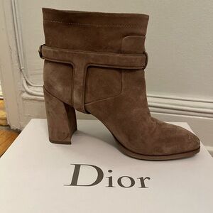 Dior Suede Urbaine Booties Size 39